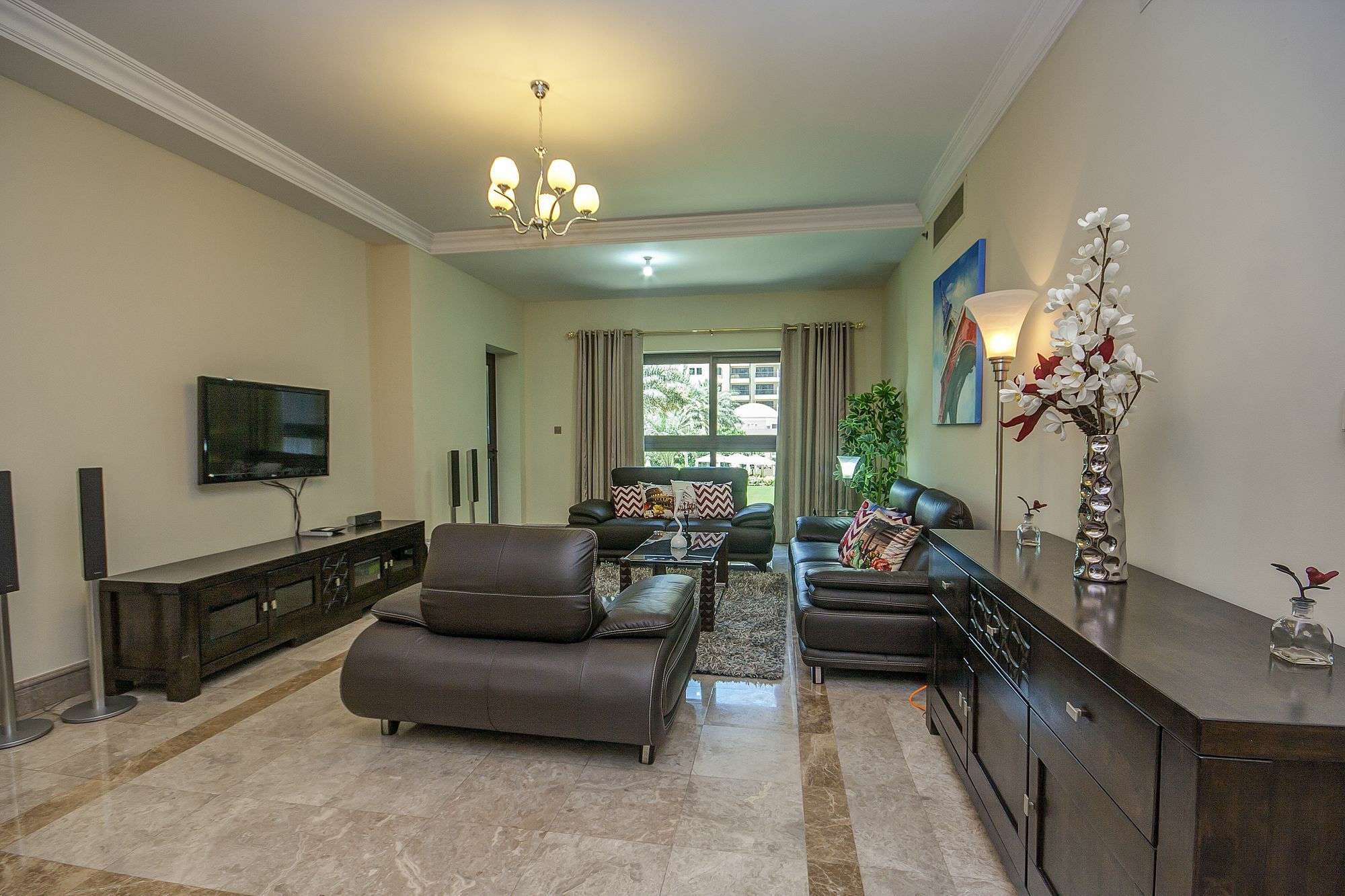 Beachfront Two Bedrooms On Palm Jumeirah By Deluxe Holiday Homes Dubai Exteriör bild